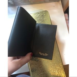 Christian Dior Vintage Trifold Leather Wallet